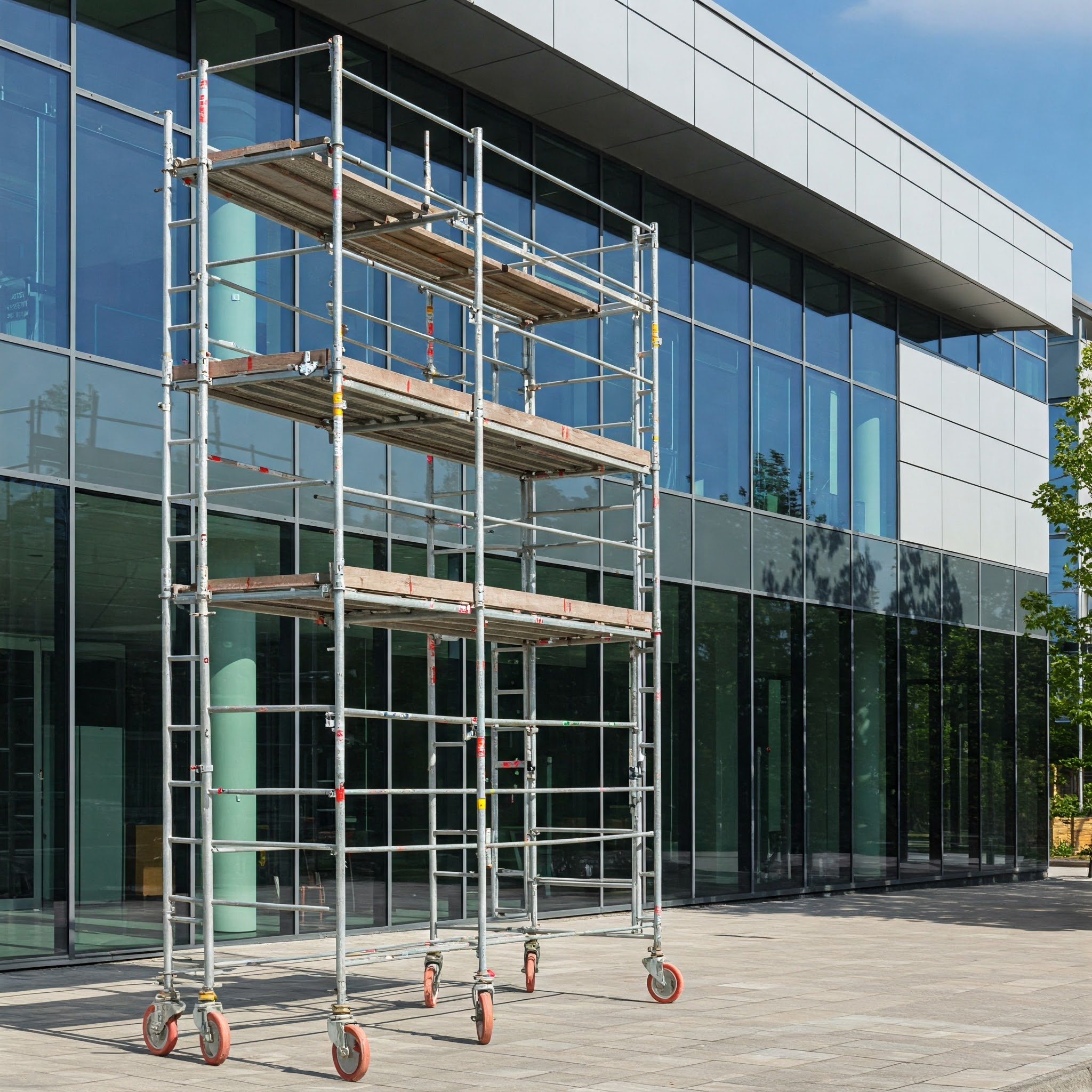 Aone Engineering Movable scaffolding with castors